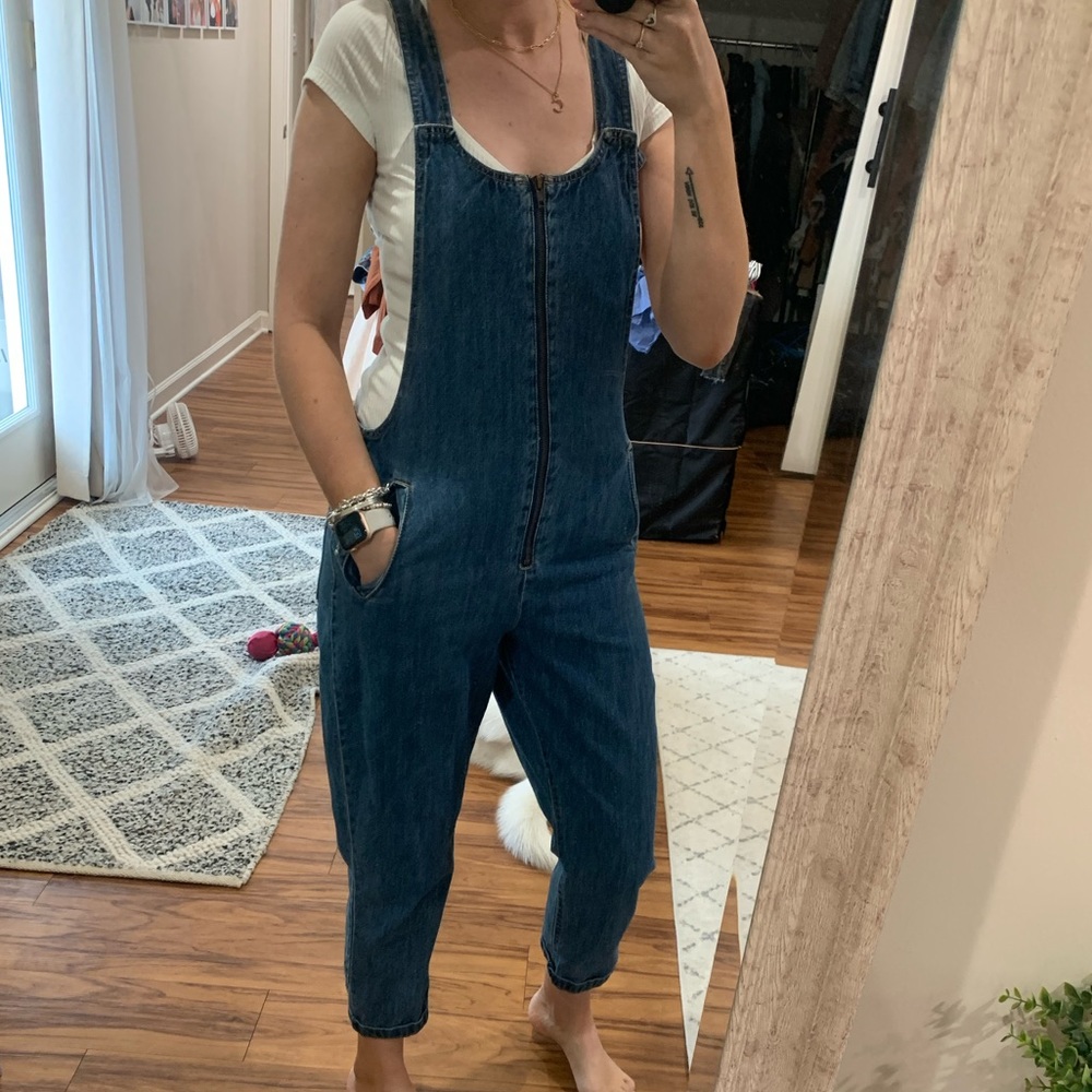 Denim Overalls